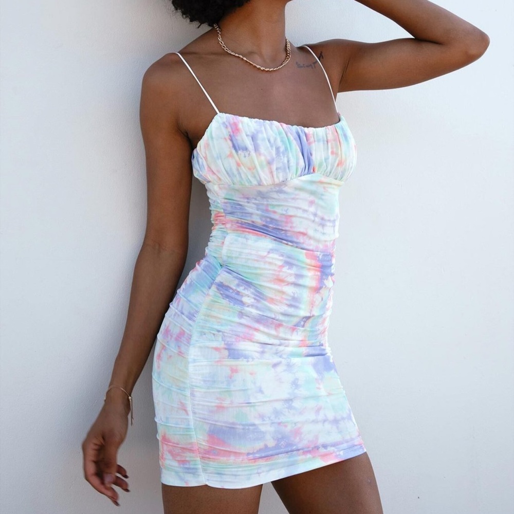 Princess Polly Penney Tie Dye Mini Dress